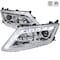 Spec-D Tuning 10-12 Ford Fusion Projector Headlights Chrome Housing LHP-FUS10-TM - alternate 1